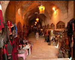 Al-Madina Souq located in the city is an important trading center until now. Here you can buy raw silk from Iran, coffee from Damascus as well as spic